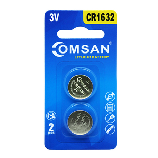 COMSAN CR1632H 3V外置胎压监测专用纽扣电池丰田车钥匙遥控电子