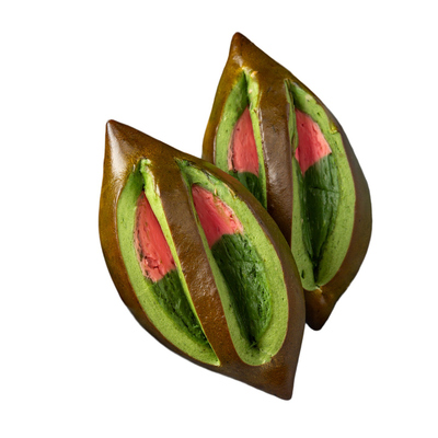 卡布罗森抹茶控碱水开胃面包