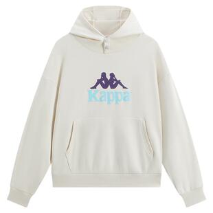 Kappa卡帕运动连帽卫衣女款春季新款情侣美式宽松套头帽衫男款潮