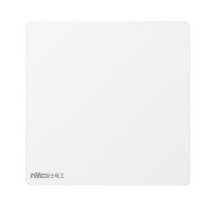 雷士电工开关插座空白面板家用暗装电源插座二三插五孔面板N25白