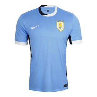 酷锐足球耐克2025乌拉圭主场球迷版短袖球衣足球服IM8589-412