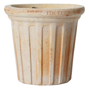 青野 DEROMA 意大利进口红陶土盆三角梅陶瓷花盆透气手工粗陶北欧