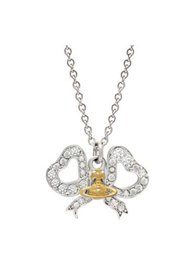 SHANCAI | 里戈韦塔拼色蝴蝶结飘带满钻项链土星耳钉手链日常百搭