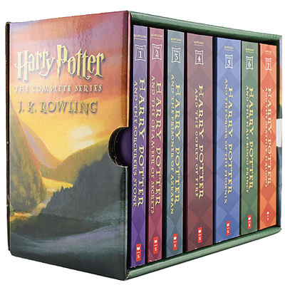 哈利波特全套书7册 哈利波特美版经典版 哈利波特英文原版哈利波特英语原版哈利波特英文版哈利波特1-7 Harry Potter JK Rowling