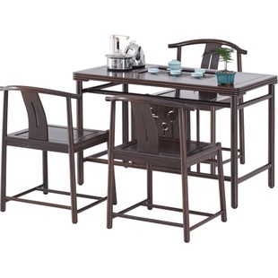 汉唐实木茶盘茶桌一体全自动烧水壶自动上水红木小型茶台泡茶家用