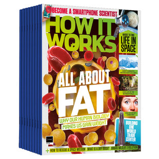 英国原版how it works英文版 2025/26年13期订阅自然科学科普杂志8-15岁初中学生青少年英文读物万物英文版2024年国外刊物英语书刊