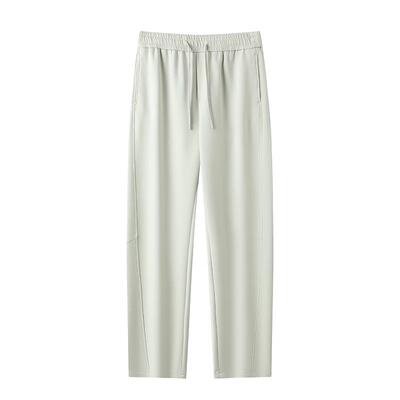 【李生制造】秋季新款通勤系列兰精莫代尔宽松直筒休闲卫裤Q39520