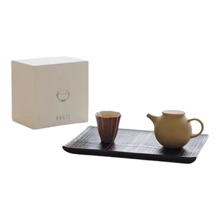 VAST无垠器皿 | 茶盘一人饮手作酸枣木新中式精品长条形托盘送礼