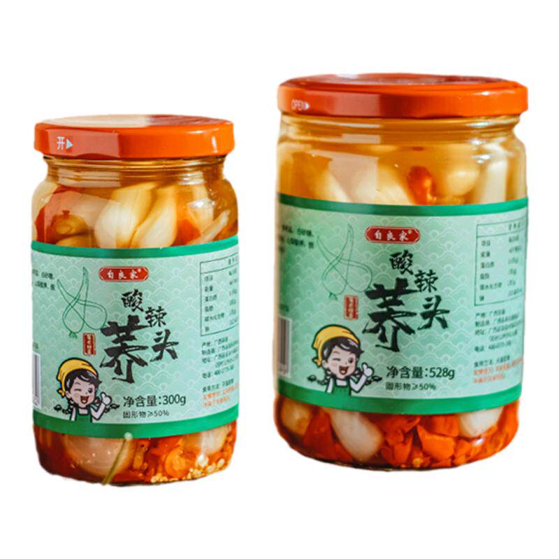 酸辣脆广西特产荞头酸荞子拌饭面