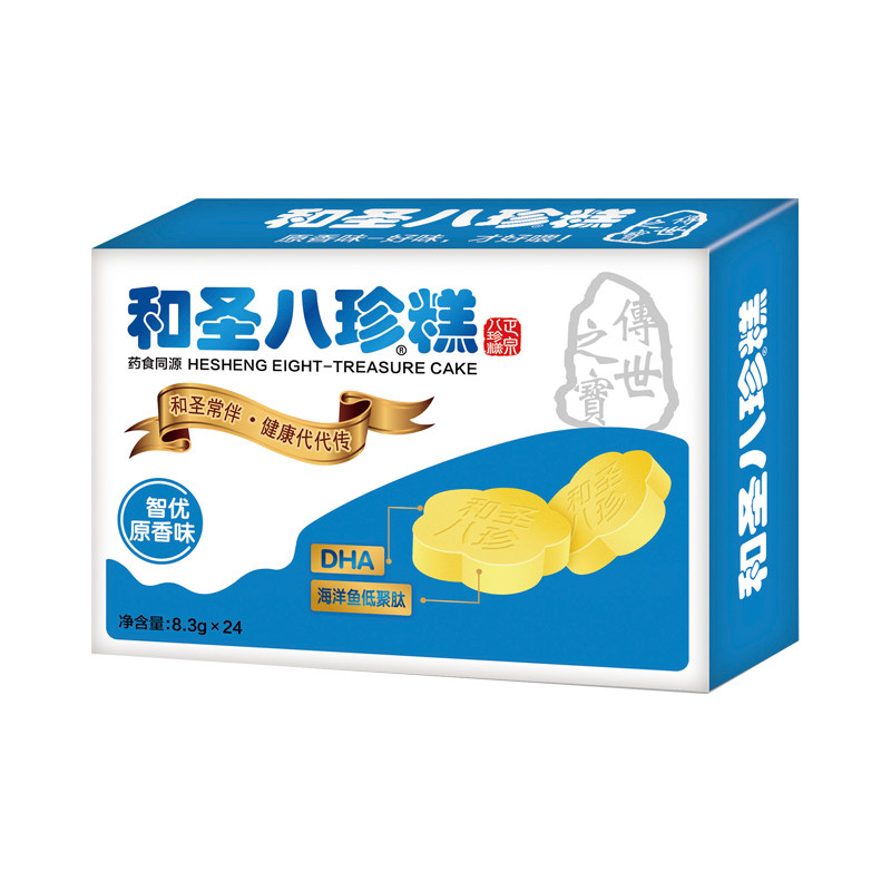 盒装八珍糕儿童茯苓特产椰奶健康