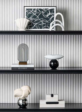 现代轻奢装饰品摆件小众高级感艺术品高档格调家居客厅办公室摆设