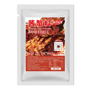 延吉辣酱虾调料韩式生腌酱辣拌章鱼料甜辣韩国生拌酱蟹生呛虾酱料