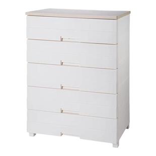 Tenma天马抽屉豪华收纳柜木质顶板多层整理家用客厅储物柜五斗柜