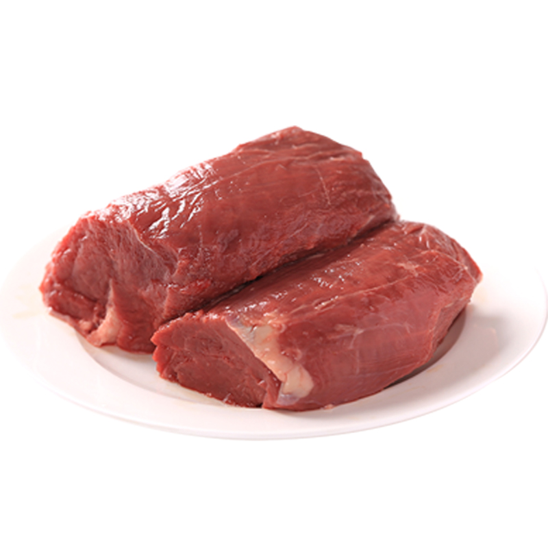 【聚划算】科尔沁国产原切牛里脊肉500g*2袋谷饲牛肉生鲜冷冻食材