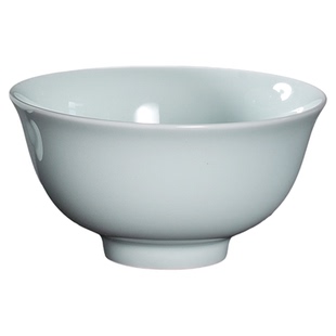 景德镇影青瓷餐具陶瓷碗盘家用中式高温瓷盘子高白瓷饭碗面碗餐盘