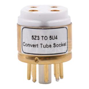 274A/5Z3转5U4G/5AR4/GZ34/274B整流管大四脚转八脚电子管转换座