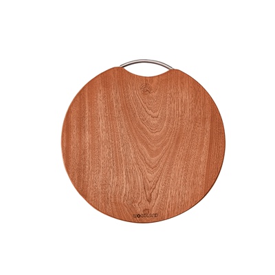 沐林圆乌檀木整木砧板家用切菜板