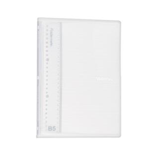 台湾富美高试不可挡活页本线圈本890隐藏式透明外壳pvc考试透明系列A5 B5各自规格便携小巧