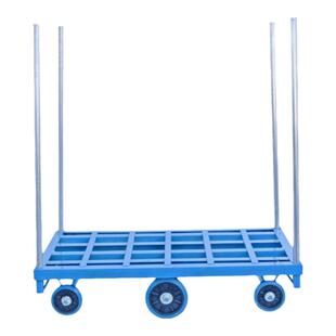 港式角铁手推车平板车加厚反角铁车折叠拖车手拉货车搬运车小拖车