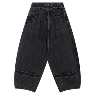 niko and ...NKJ牛仔裤女2026春季新款复古棉质弯刀牛仔裤497804