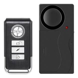 电动车防盗报警器自行车摩托车触碰震动无线遥控寻车铃防丢防小偷