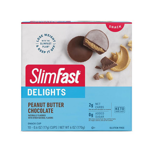 美国直邮 SlimFast Keto bar 巧克力低碳代餐棒 生酮零食营养美味