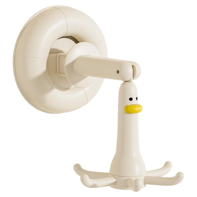 厨房吸盘八爪鱼旋转挂钩免打孔