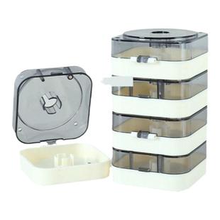 钓鱼主线盒大线轴线组收纳盒鱼线圈盒子大轴磁吸防摔魔术盒专用盒