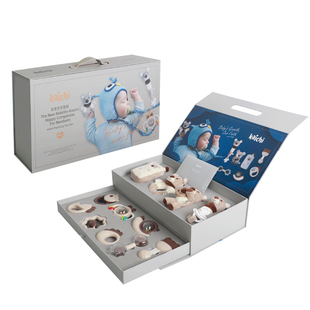 Kaichi婴儿见面礼新生儿摇铃礼盒安抚巾啃咬玩具01宝宝床铃满月礼