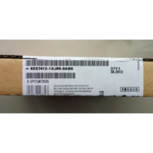 议价6ES7412-1XJ05-0AB0西门子S7-400CPU中央处理器6ES74121XJ050