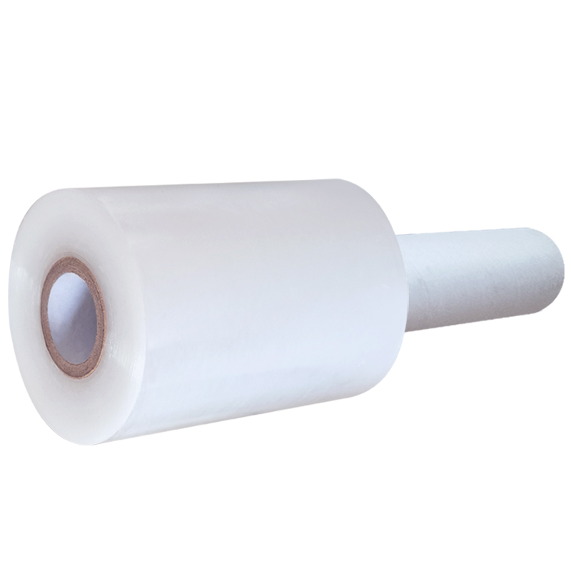 塑料薄膜大卷缠绕膜商用超薄工业保鲜膜家用打包PE专用手柄保护膜