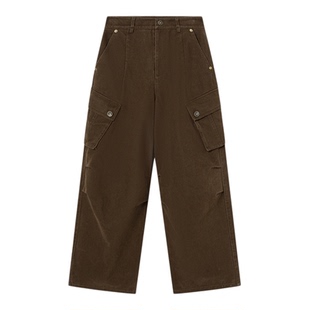 【商场同款】Jamor加墨直筒工装牛仔裤时尚休闲显瘦裤子2025冬新