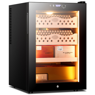 茄龙50C雪茄柜恒温恒湿小型迷你家用办公专业雪茄保湿柜展示柜