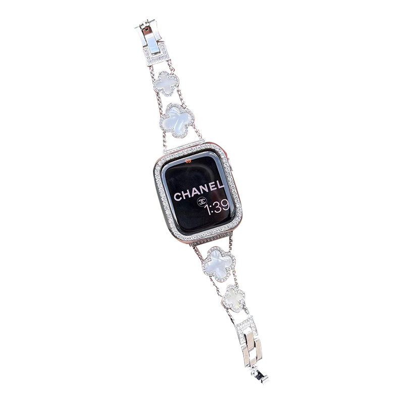 applewatch白贝母表带潮
