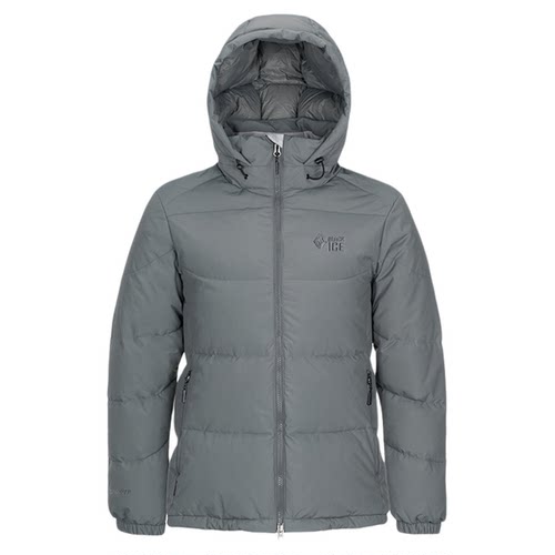 黑冰羽绒服男冬季加厚天枢PLUS户外防风高充绒量短款鹅绒外套8509