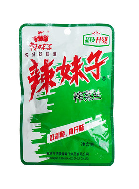辣妹子涪陵榨菜丝60g*10袋