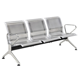 不锈钢连排机场椅排椅公共候车椅银行等候椅医院候诊椅车站长椅子