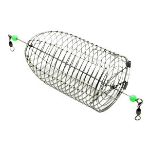 圆形 不锈钢诱饵笼 打窝笼黄鸡笼鸡笼仓海钓矶钓船钓筏钓湖库专用