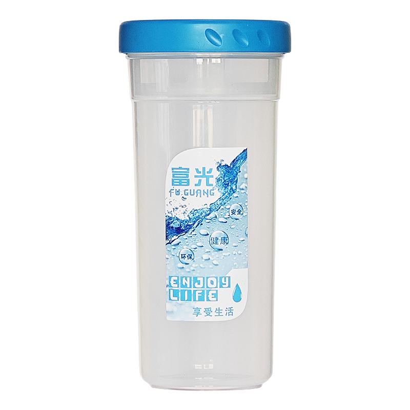富光太空杯塑料学生随手杯带提手带滤网便携创意运动水壶PP水杯