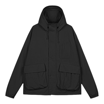 TANG[晚空]工装口袋防晒外套2026春夏季新款男士宽松休闲连帽上衣