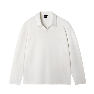 肌肉狗秋季POLO运动长袖T恤男