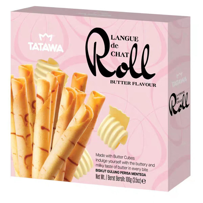 TATAWA马来西亚进口蛋卷盒装