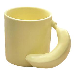 樱桃杯子香蕉蜜桃爱心马克杯高颜值陶瓷水杯可爱少女咖啡杯