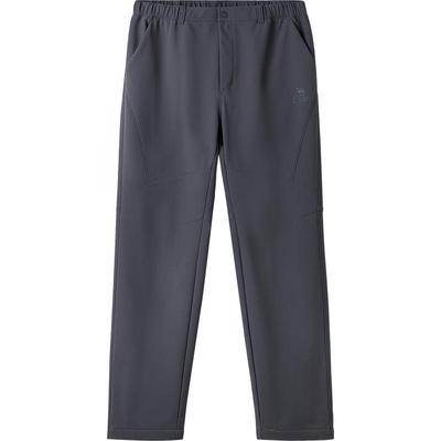 骆驼男裤冬季2025新款休闲裤男加绒加厚保暖棉裤软壳裤男士长裤子