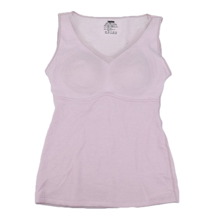 香月明美保暖背心女双面磨毛免穿文胸蚕丝养护秋冬打底内衣68898