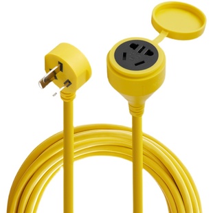 公牛新能源电动汽车充电延长线10A/16安北汽比亚迪插座拖插线板