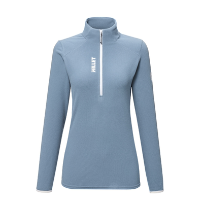 MILLETUBIC女士半拉链抓绒衫