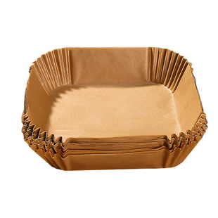 奥克斯空气炸锅专用纸盘食品级家用4.5l升烘焙纸硅油纸吸油纸