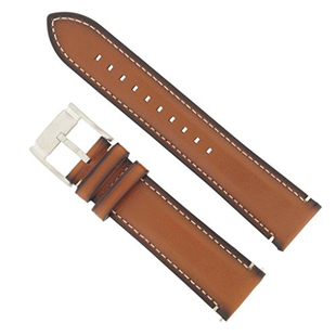 FOSSIL化石棕色表带22MM快拆适配FS5151FS5268CH3039手表配件