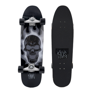 Carver陆地冲浪板「黑魔」Santa Cruz板面 C5支架diy陆地冲浪板